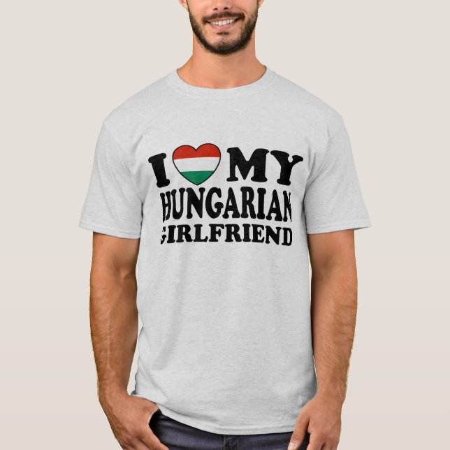 Camiseta Namorada húngaro (Frente)