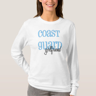 Camiseta Namorada longo da guarda costeira da luva