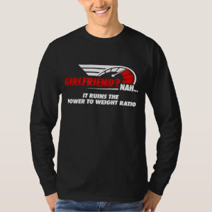 Camiseta Namorada Nah Ele Arruína O Rácio De Potência A Pes