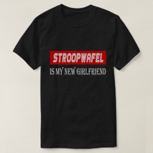Camiseta Namorada novo engraçado do amante da culinária d