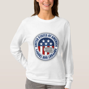 Camiseta Namorada orgulhoso da guarda costeira