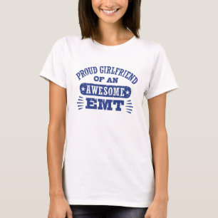 Camiseta Namorada orgulhoso de um EMT impressionante
