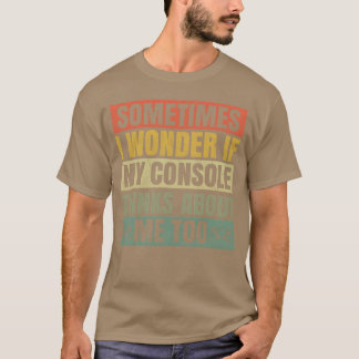 Camiseta Namorada que joga video game engraçada de console