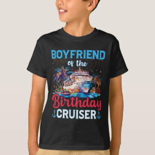 Camiseta Namorado Da Cruzeira De Aniversário Engraçado Pres
