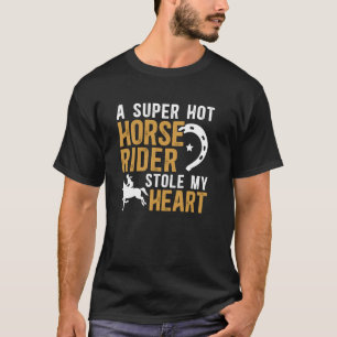 Camiseta Namorado de Exposição de Cavalos Orgulhoso Namorad