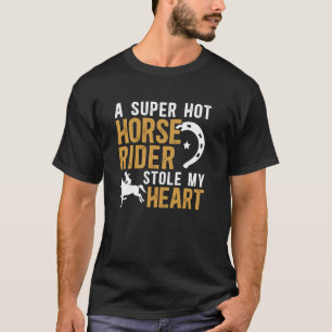 Camiseta Namorado de Exposição de Cavalos Orgulhoso Namorad
