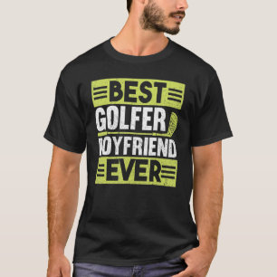 Camiseta Namorado de Golfe do treinador de golfe
