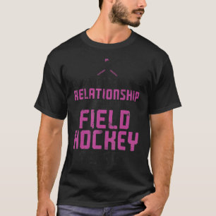 Camiseta Namorado De Hóquei Em Campo Interrompemos Estas Re