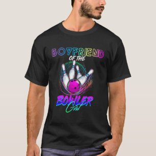 Camiseta Namorado Do Bowler Girl Matching Family Bowli