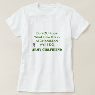 Camiseta Namorado do exército em AFEGANISTÃO