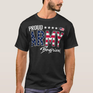 Camiseta NAMORADO do Exército Ortopoldo de Bandeira dos EUA