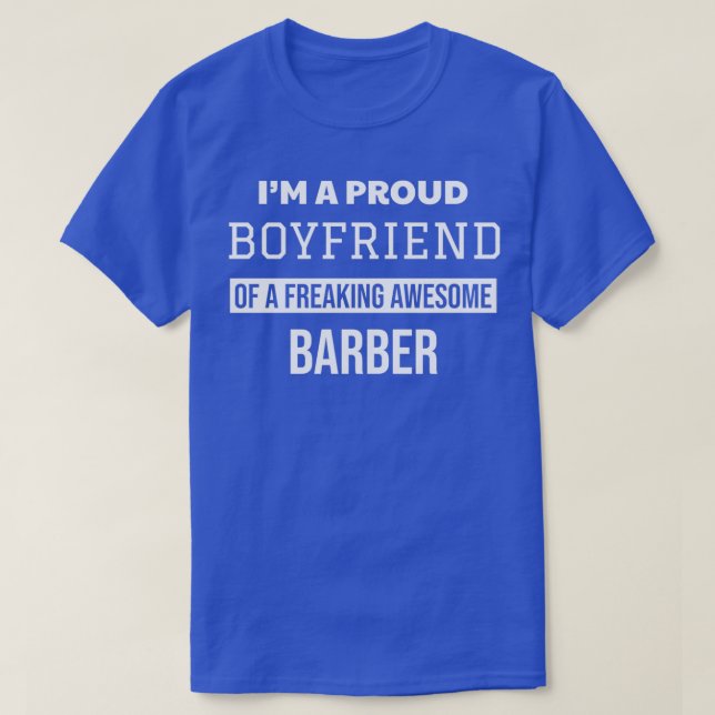 Camiseta Namorado do Orgulho de Barber (Frente do Design)