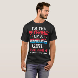 Camiseta Namorado do presente luxemburguês dos namorados d