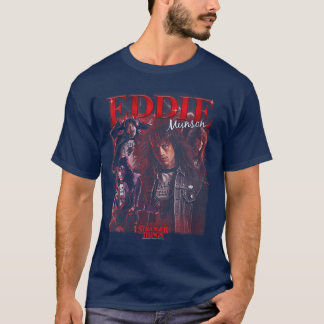 Camiseta Namorado Eddie Strangerhings Feminino Oficialmente