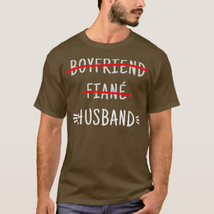 Camiseta Namorado Fiance Husband Weding 2