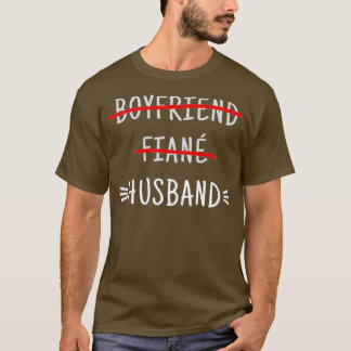 Camiseta Namorado Fiance Husband Weding 2