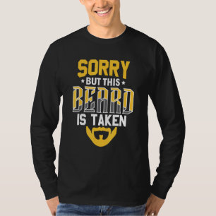 Camiseta Namorado Husband Fiance Desculpe, Mas Esta Barba N