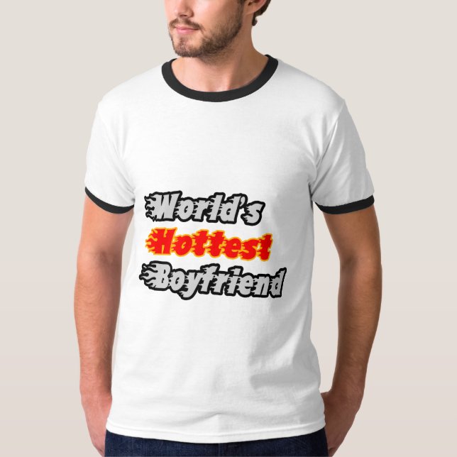 Camiseta Namorado mais quente do mundo (Frente)