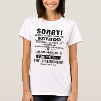 Camiseta Namorado maluco Ele estava Nascer em maio