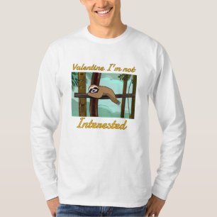 Camiseta namorado não estou interessado