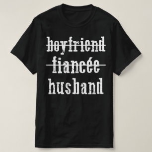 Camiseta namorado noivo marido