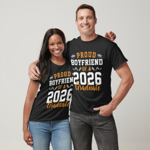 Camiseta Namorado Orgulhoso de uma Festa de Formatura 2026