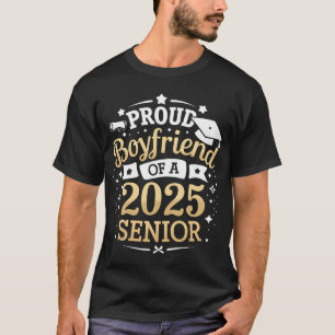 Camiseta Namorado Orgulhoso De Uma Formatura De Graduanda D