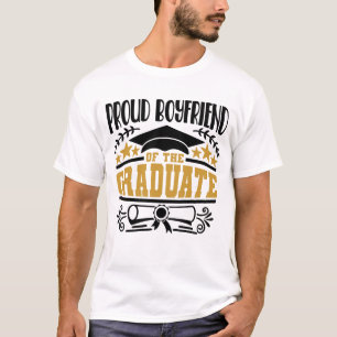 Camiseta Namorado Orgulhoso Do Formando