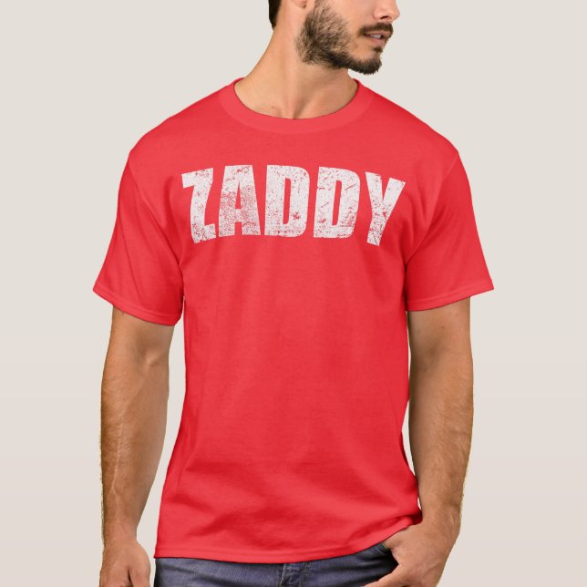 Camiseta Namorado Zaddy retrô (Frente)
