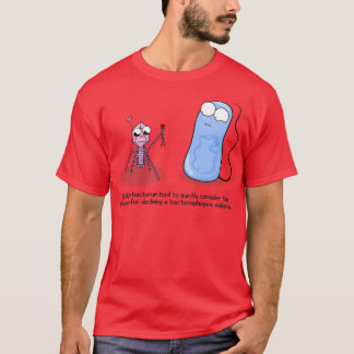 Camiseta Namorados Bacteriófago 