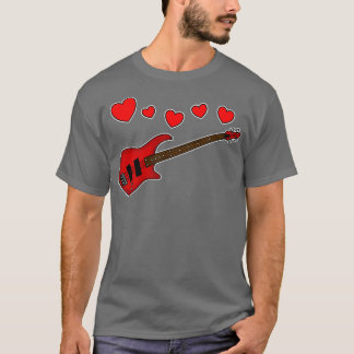Camiseta Namorados Bass Guitar Bhelps Músico de Casamento