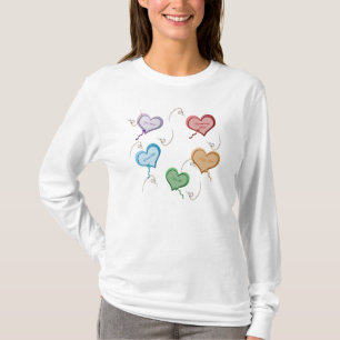 Camiseta Namorados Candy Hearts