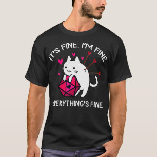 Camiseta Namorados Cat DnD Tudo É Matchi De Casal Bonito