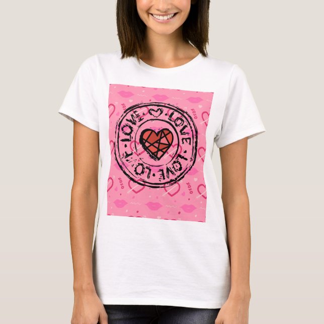 Camiseta namorados de amor (Frente)