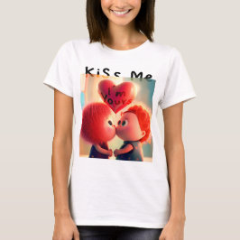 Camiseta Namorados de Casal giro (me beije)
