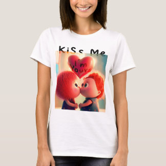 Camiseta Namorados de Casal giro (me beije)
