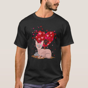 Camiseta Namorados De Gato Sphynx Engraçado Sphynx