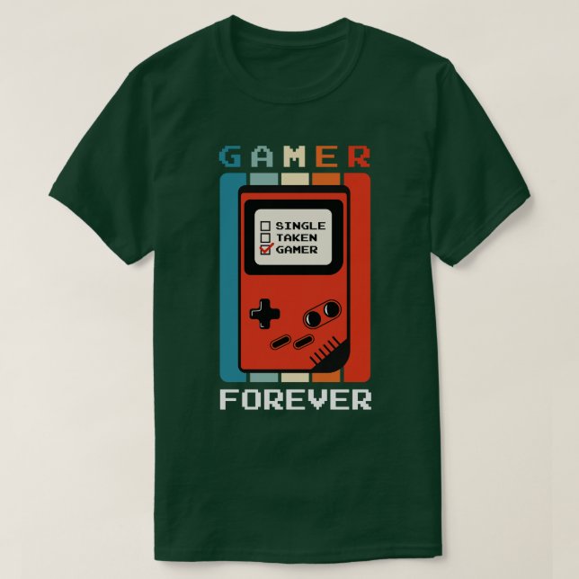 Camiseta Namorados de jogos retrorreflectores presentes no  (Frente do Design)