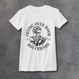 Camiseta Namorados de Livros Feminino Ajustado