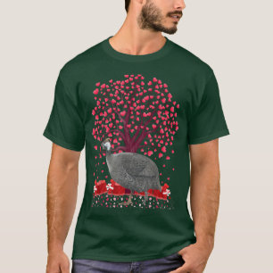 Camiseta Namorados de pássaro-voador-guincho Engraçado