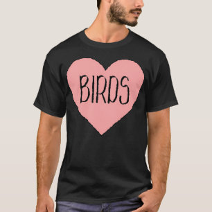 Camiseta Namorados de Pássaros do Amor