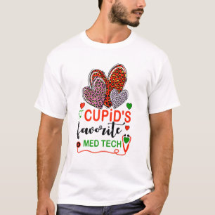 Camiseta Namorados de tecnologia Med-ed favoritos de Cupido