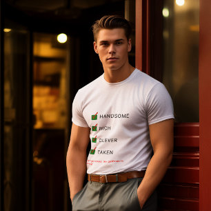 Camiseta Namorados de tipografia personalizada engraçados n