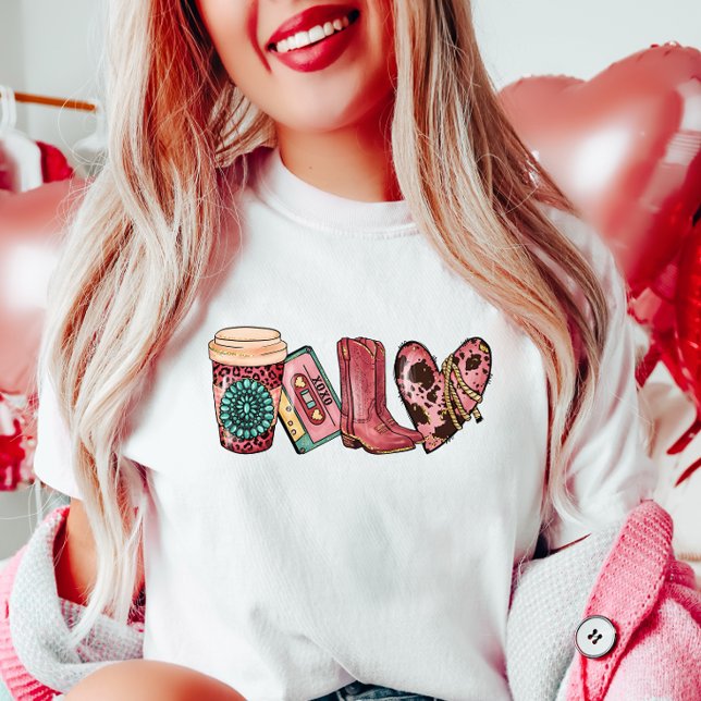 Camiseta Namorados do Amor Ocidental (Criador carregado)