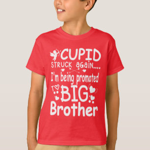 Camiseta namorados do irmão mais velho Anúncio de gravide