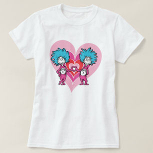Camiseta Namorados Dr. Seuss Coisa 1 Coisa 2