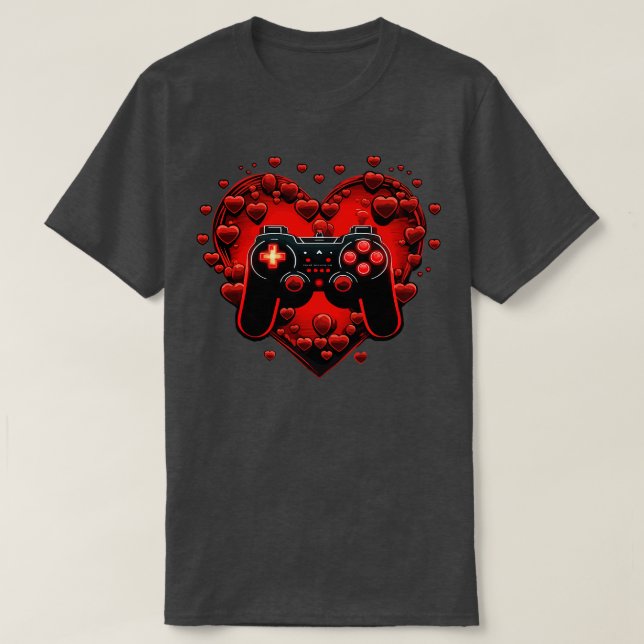 Camiseta Namorados Gamer (Frente do Design)