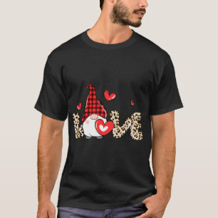 Camiseta Namorados Gnomos Cheetah Dia de os namorados Gno C