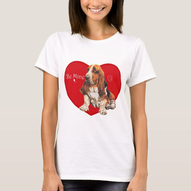 Camiseta Namorados Hound Basset (Frente)