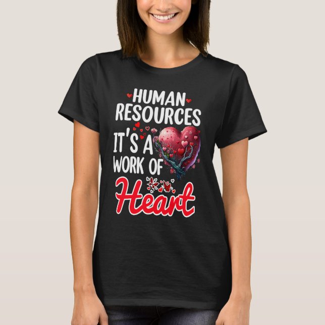 Camiseta NAMORADOS HR Recursos Humanos Apreciação Para HR (Frente)